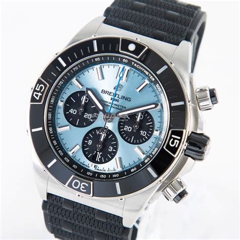 breitling pb0136251c1s1|Breitling Super Chronomat B01 44 Ice Blue PB0136251C1S1.